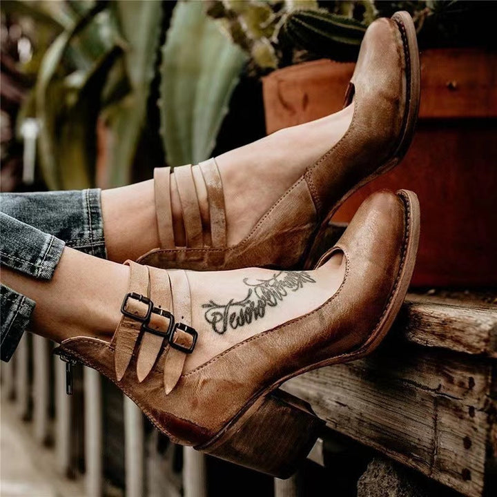 Celeste | Vintage-Inspired Comfort Pumps
