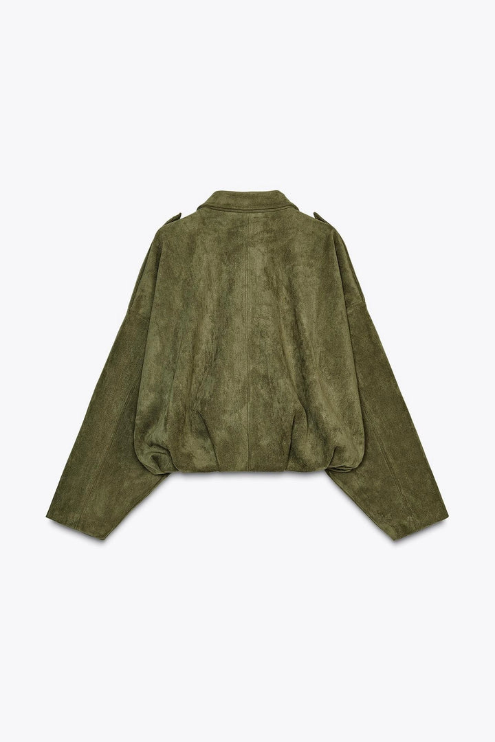 Ziva Suede Jacket | Luxe Texture, Effortless Fit