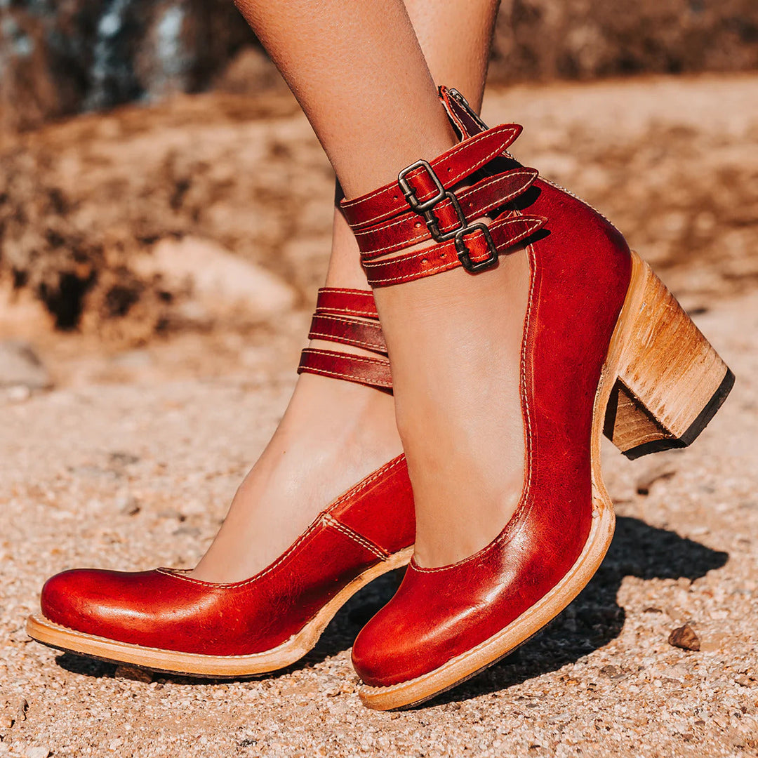 Celeste | Vintage-Inspired Comfort Pumps