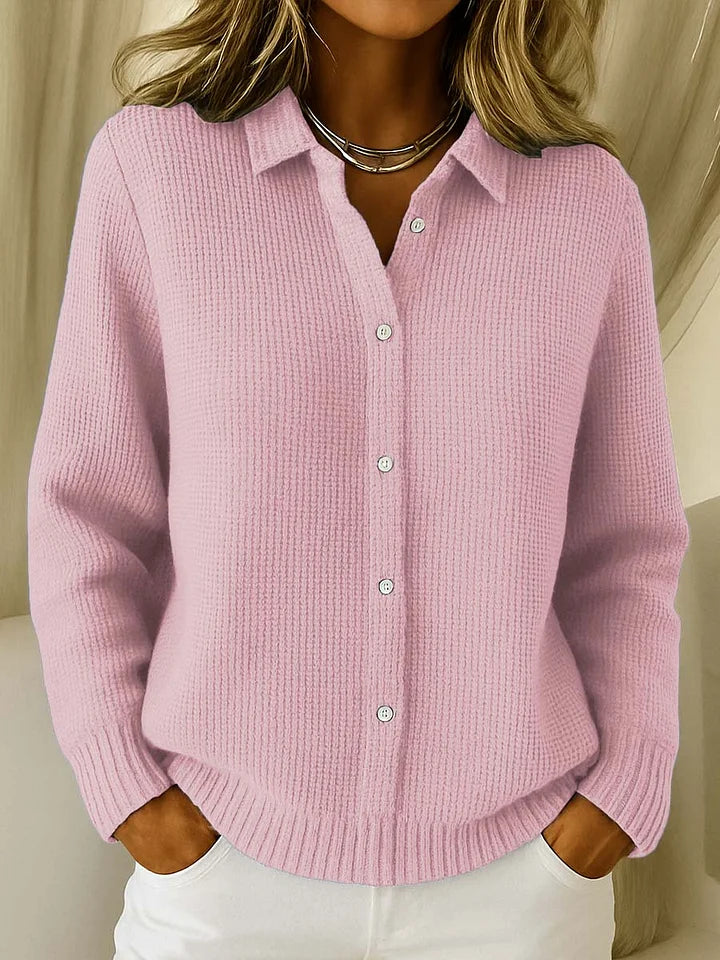 Nina | Knitted Collar Sweater