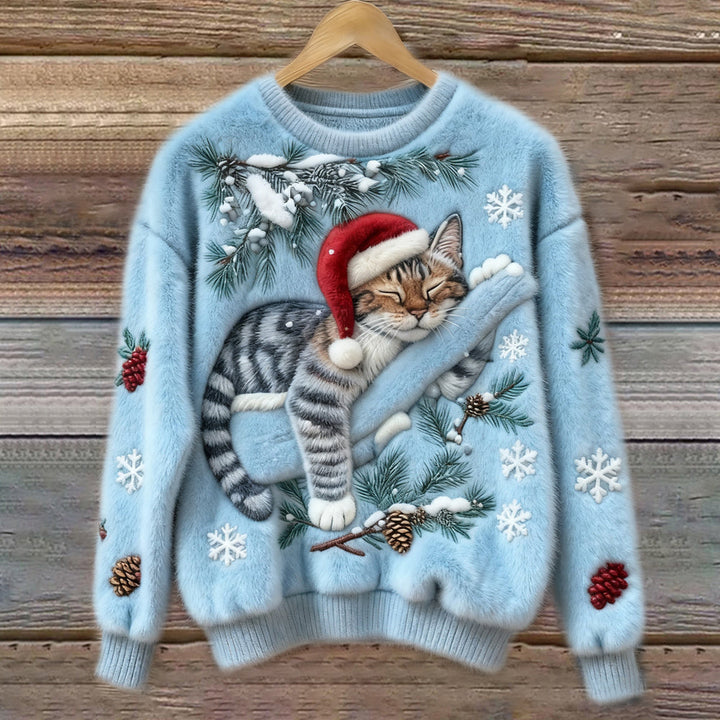 Holly | Christmas Cat Sweater