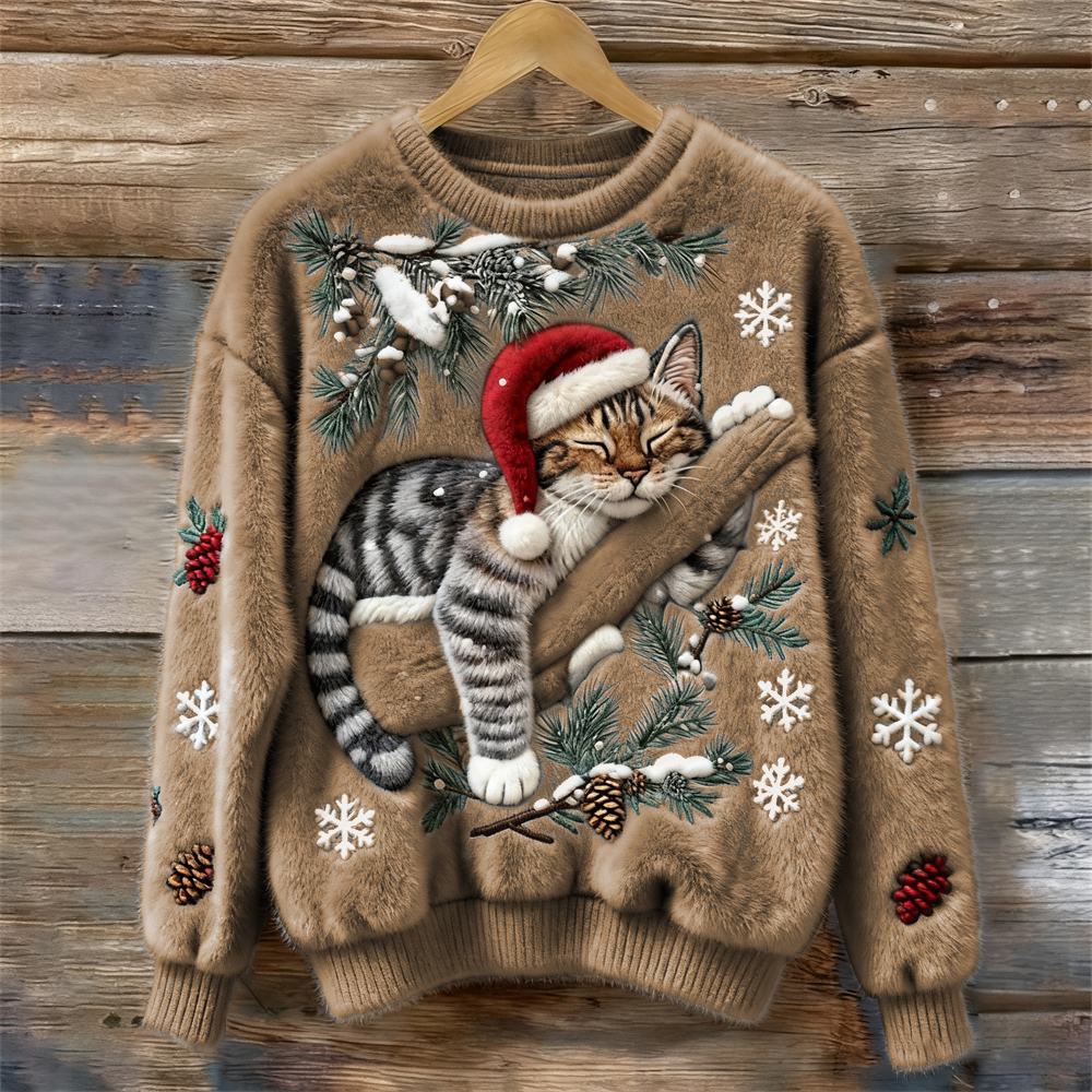 Holly | Christmas Cat Sweater