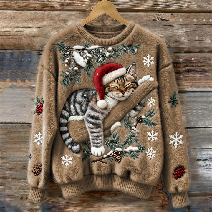 Holly | Christmas Cat Sweater