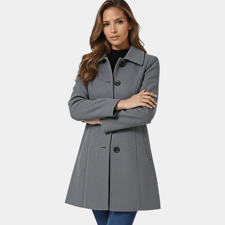 Helena Button Coat