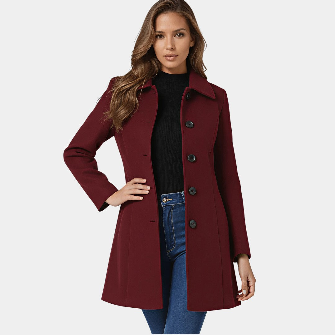 Helena Button Coat