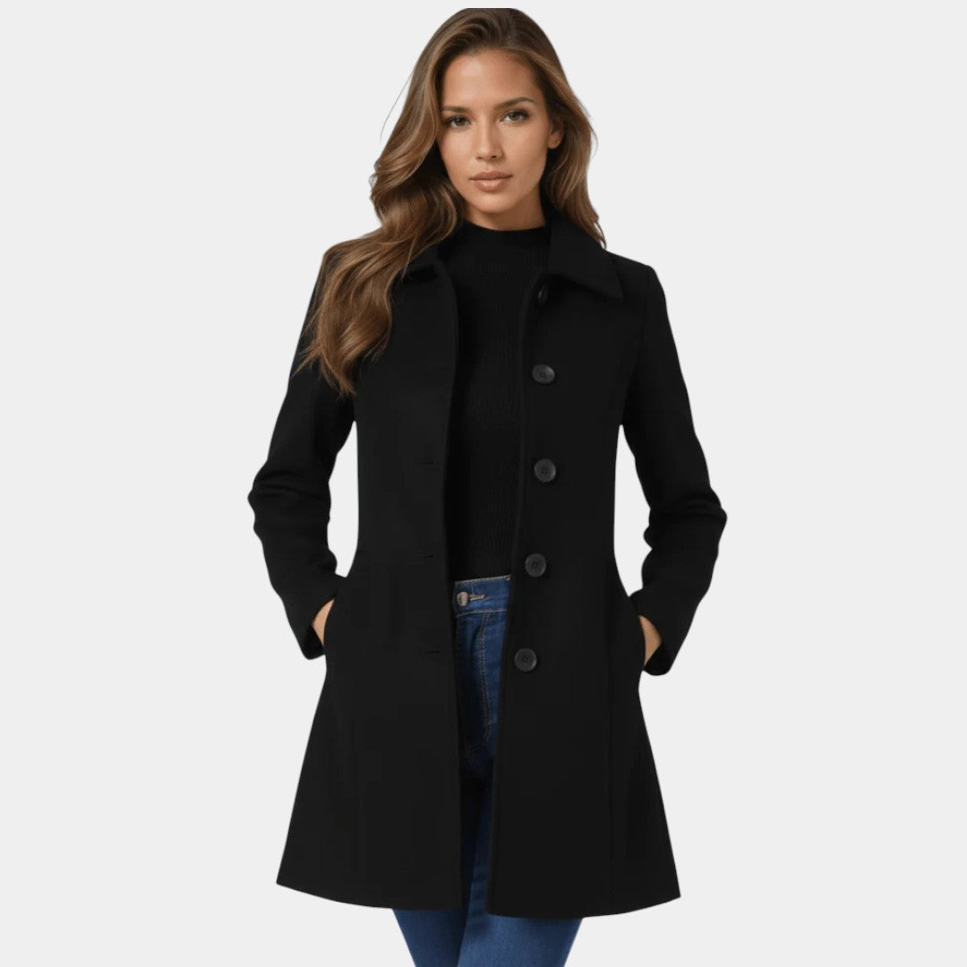 Helena Button Coat