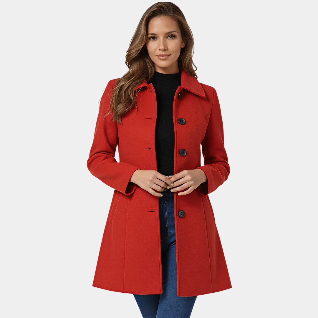 Helena Button Coat