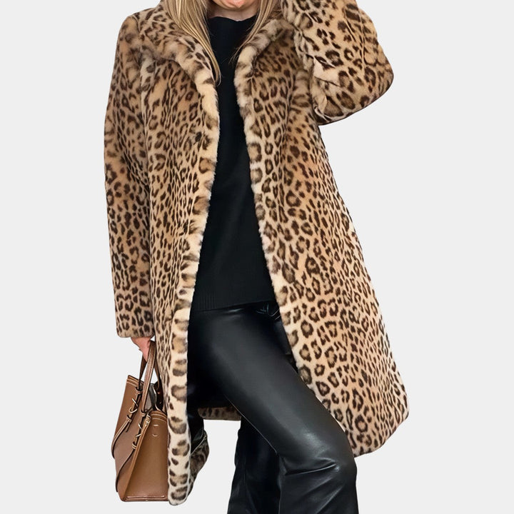 Zalira Leopard Coat