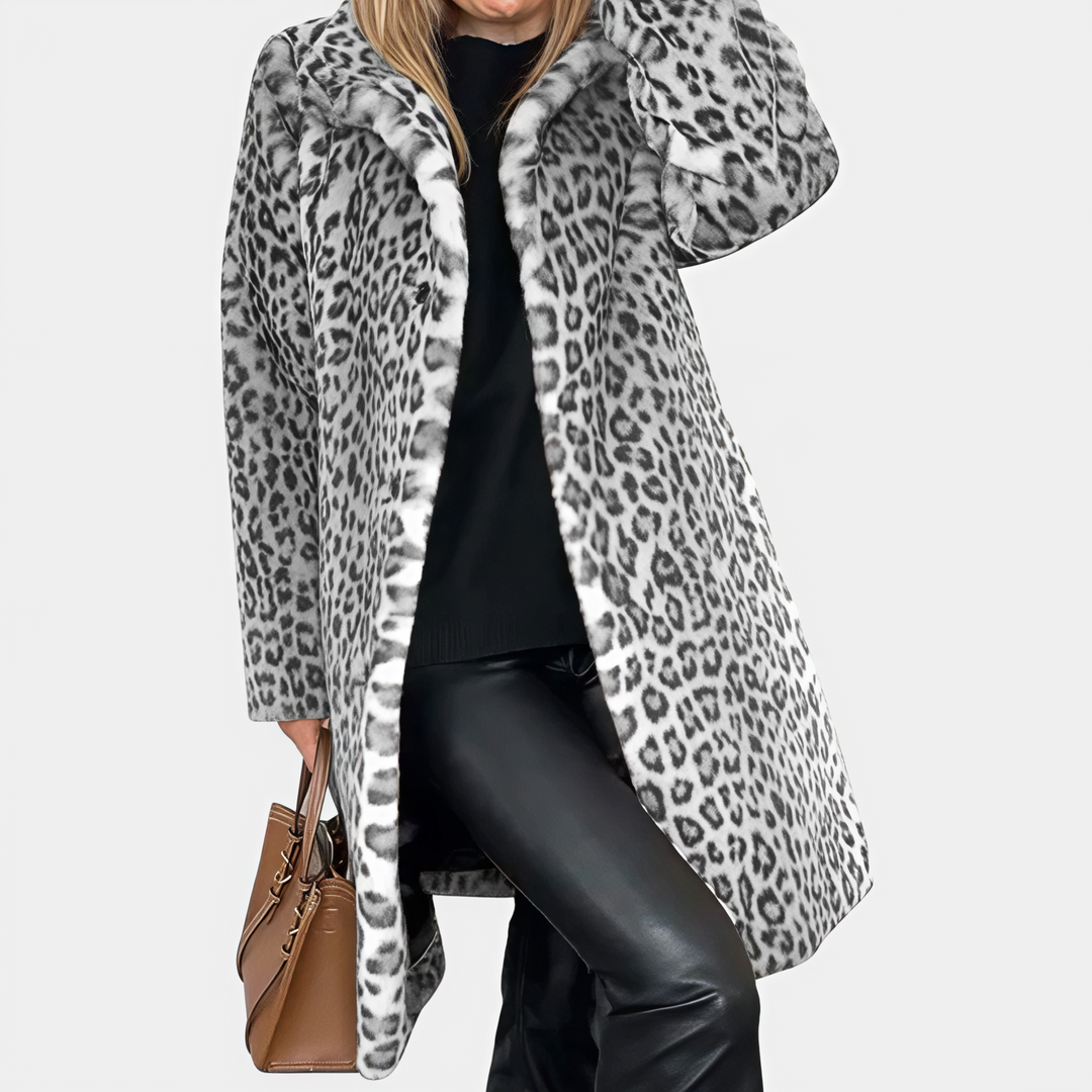 Zalira Leopard Coat
