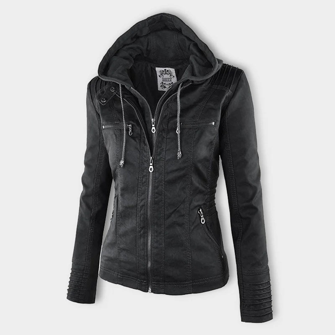 Lise™ | Elegant Leather jacket