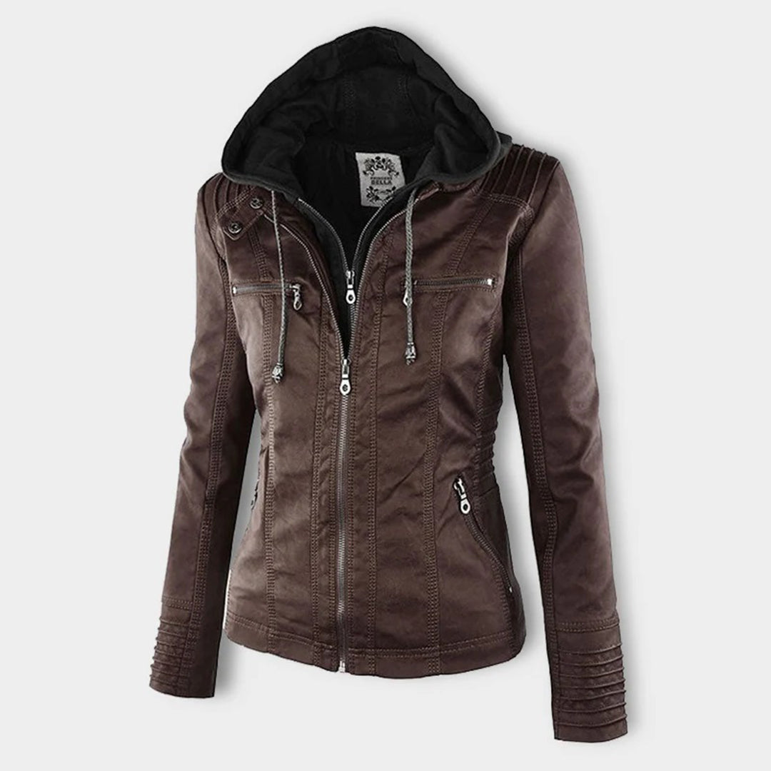 Lise™ | Elegant Leather jacket