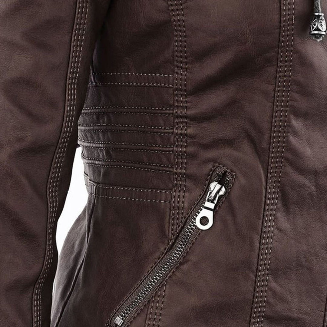 Lise™ | Elegant Leather jacket