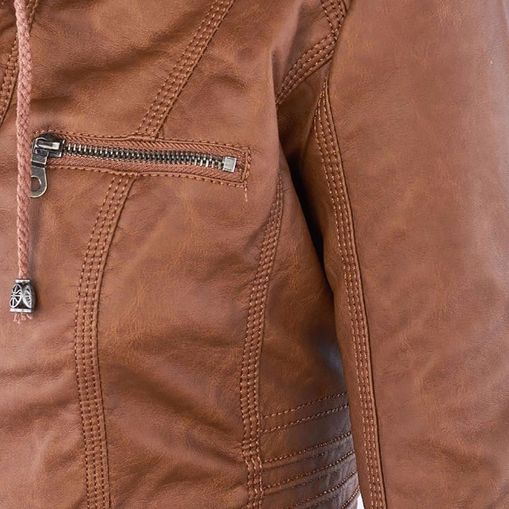 Lise™ | Elegant Leather jacket