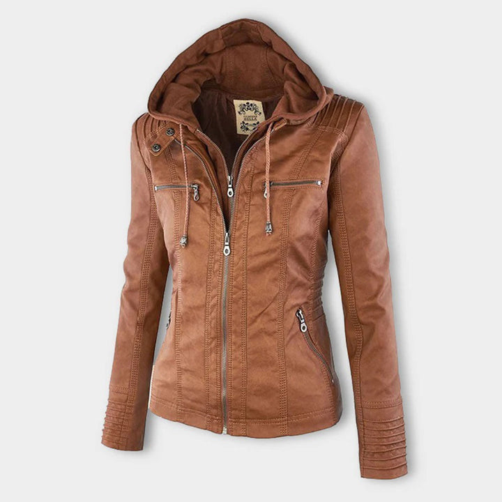 Lise™ | Elegant Leather jacket
