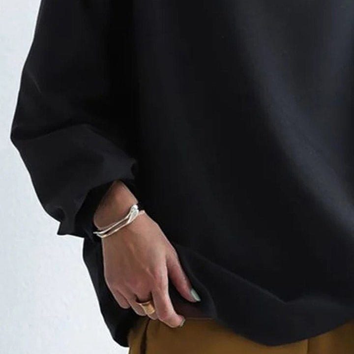 Victoria | High-Neck Casual Top