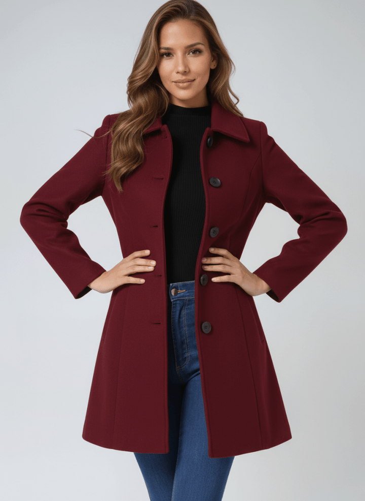 Helena Button Coat