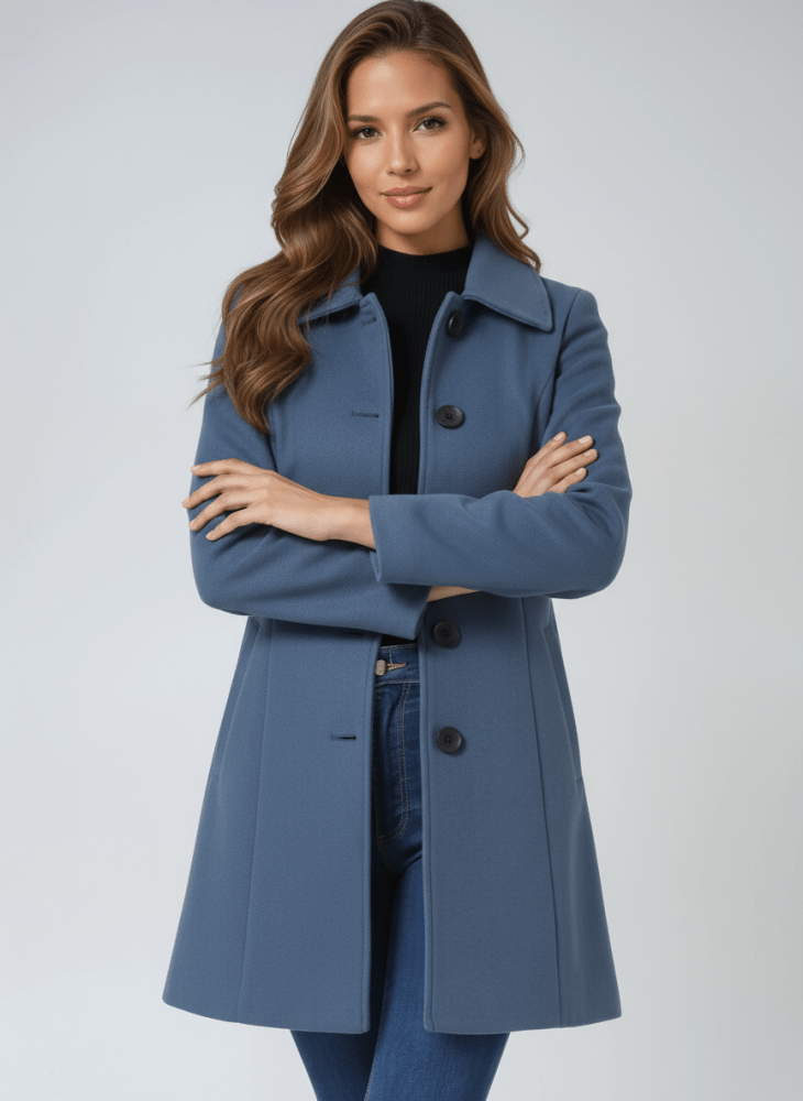 Helena Button Coat