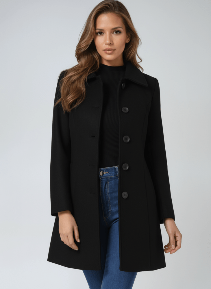 Helena Button Coat