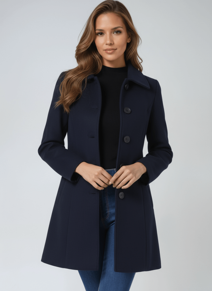 Helena Button Coat
