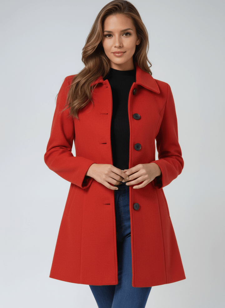 Helena Button Coat