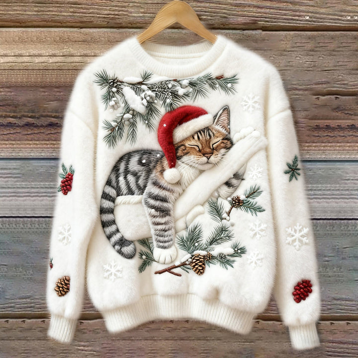 Holly | Christmas Cat Sweater