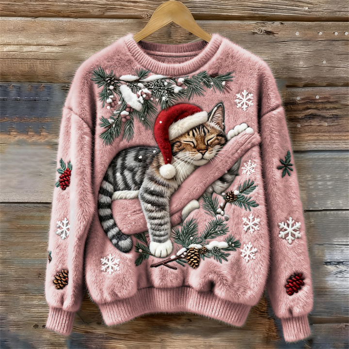 Holly | Christmas Cat Sweater