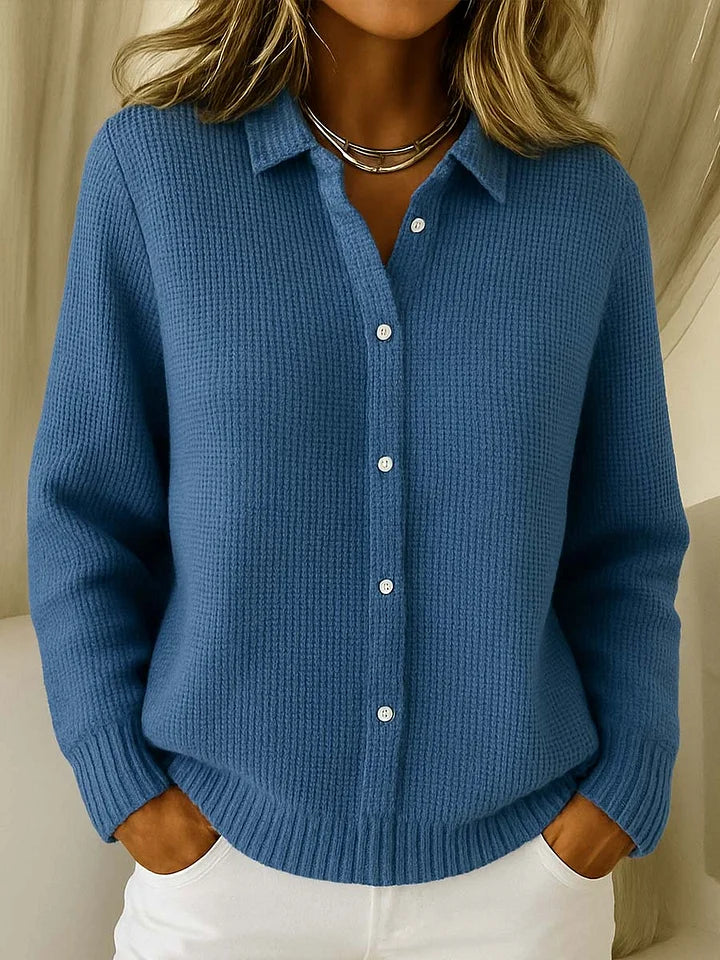 Nina | Knitted Collar Sweater