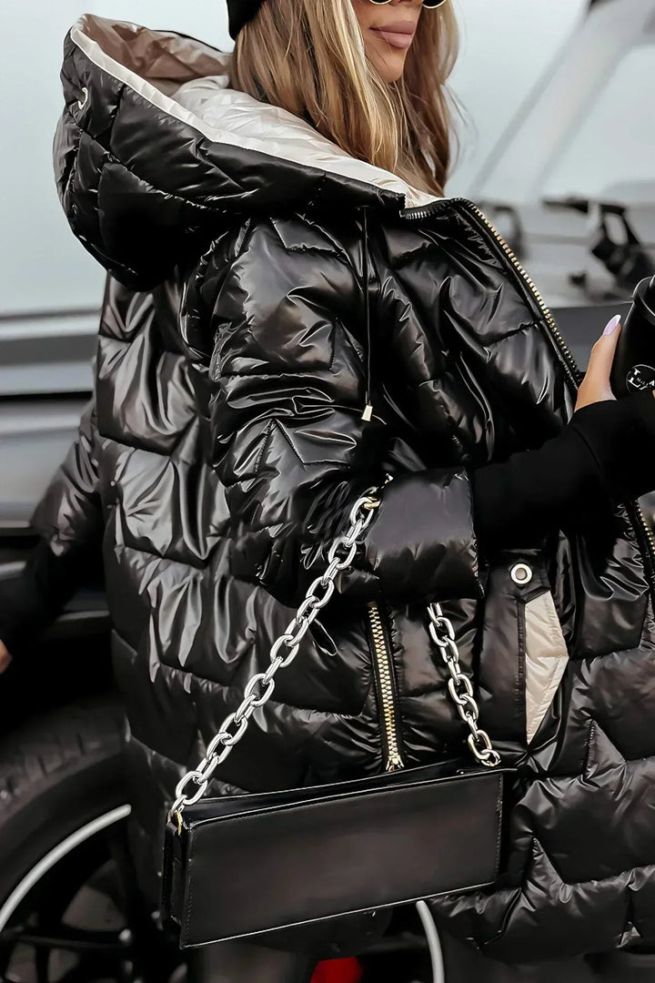 Lina | Quilted Hooded Jacket