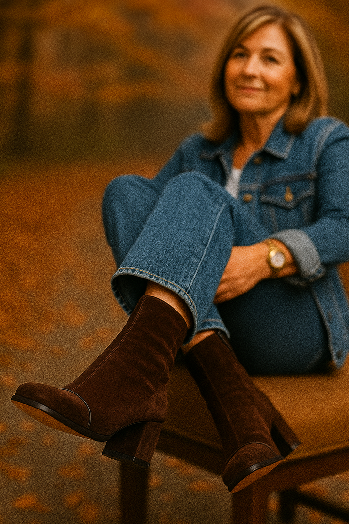 Marlowe | Square Toe Heeled Boots