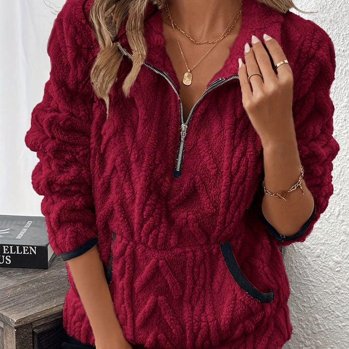 Jennifer | Soft Half-Zip Sweatshirt